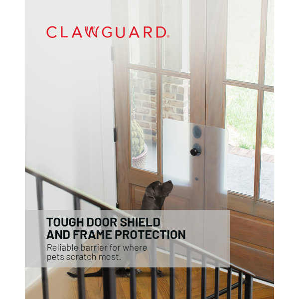 CLAWGUARD Heavy Duty Door Frame and Wall Scratch Shield Installation